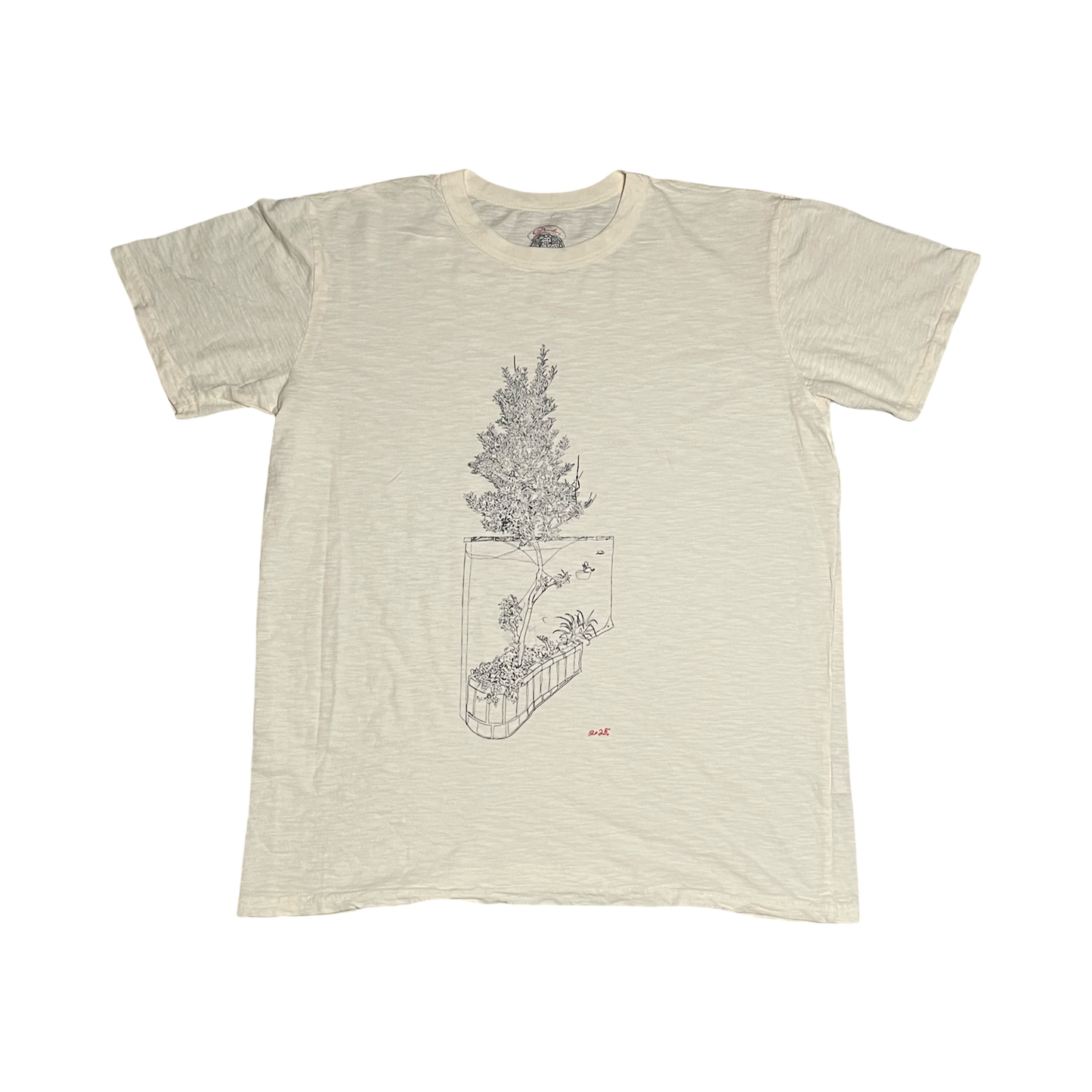 4.5 Oz Garden Slub Tee