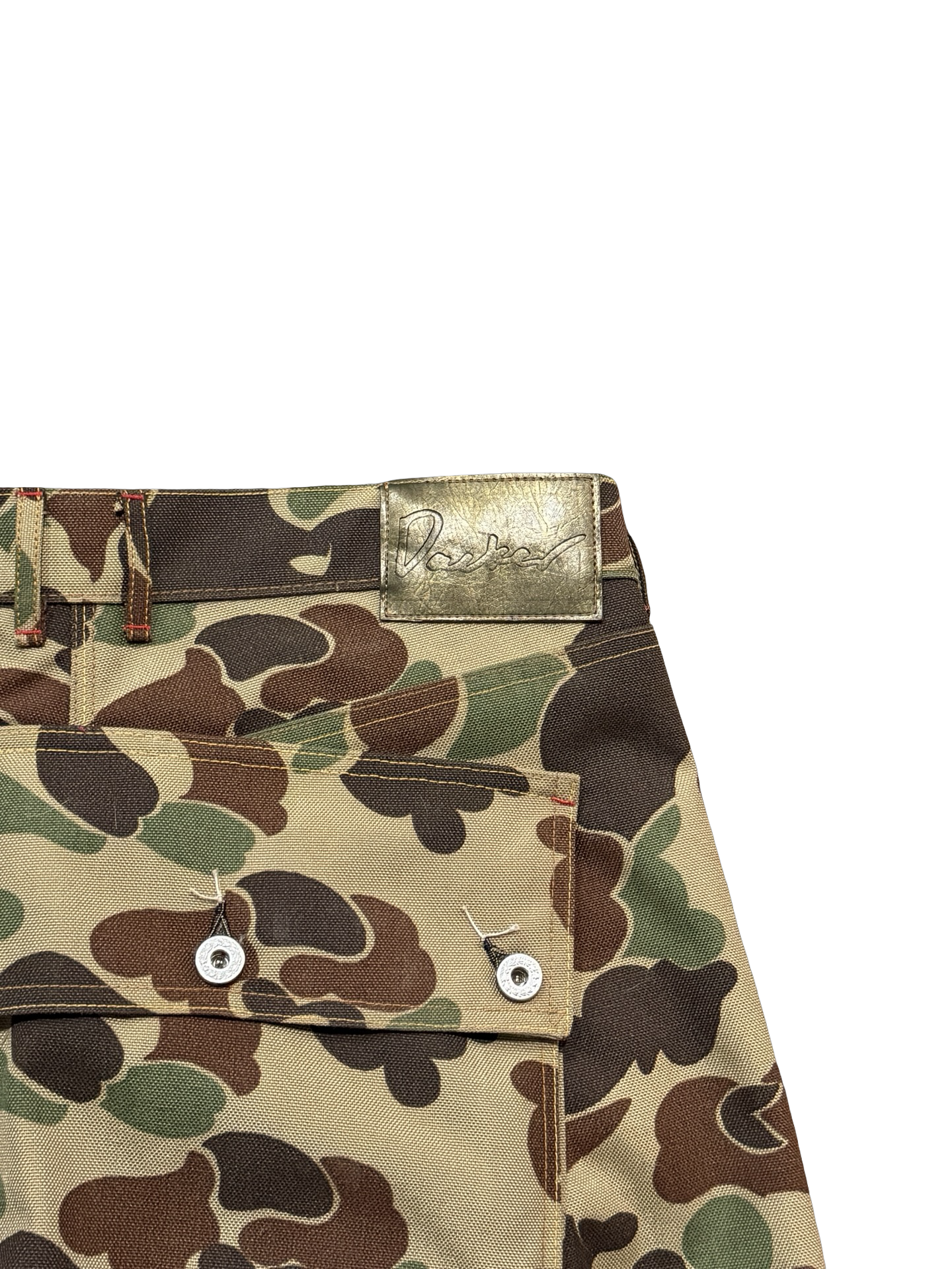 Camo Drop Front Military Jean 32”