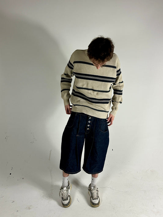 Baggy Type One Pleat Shorts