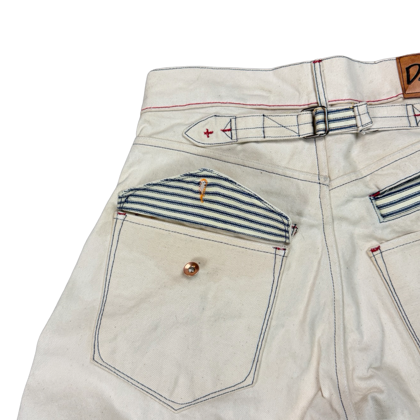 Fireman Jeans 15 Oz White Cone Denim