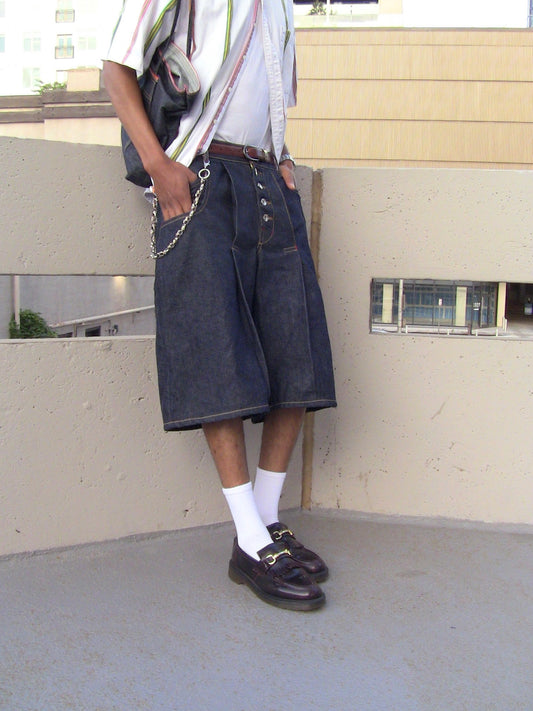 Baggy Type One Pleat Shorts