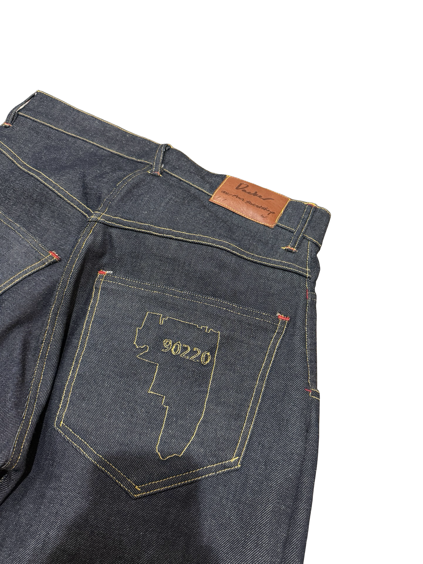 90220 Pleated Japanese Denim 34x32