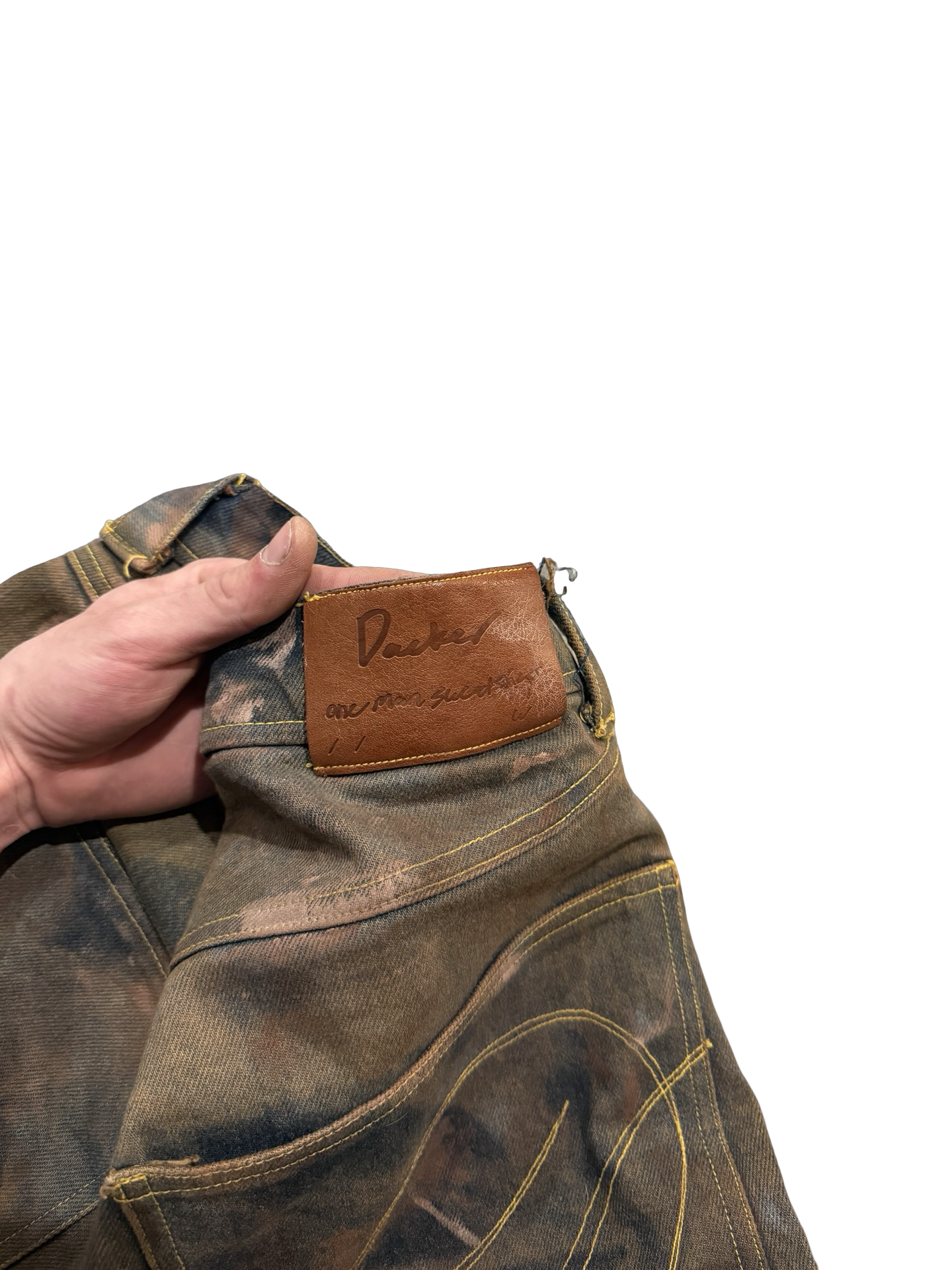 Mud wash Denim Shorts 32”