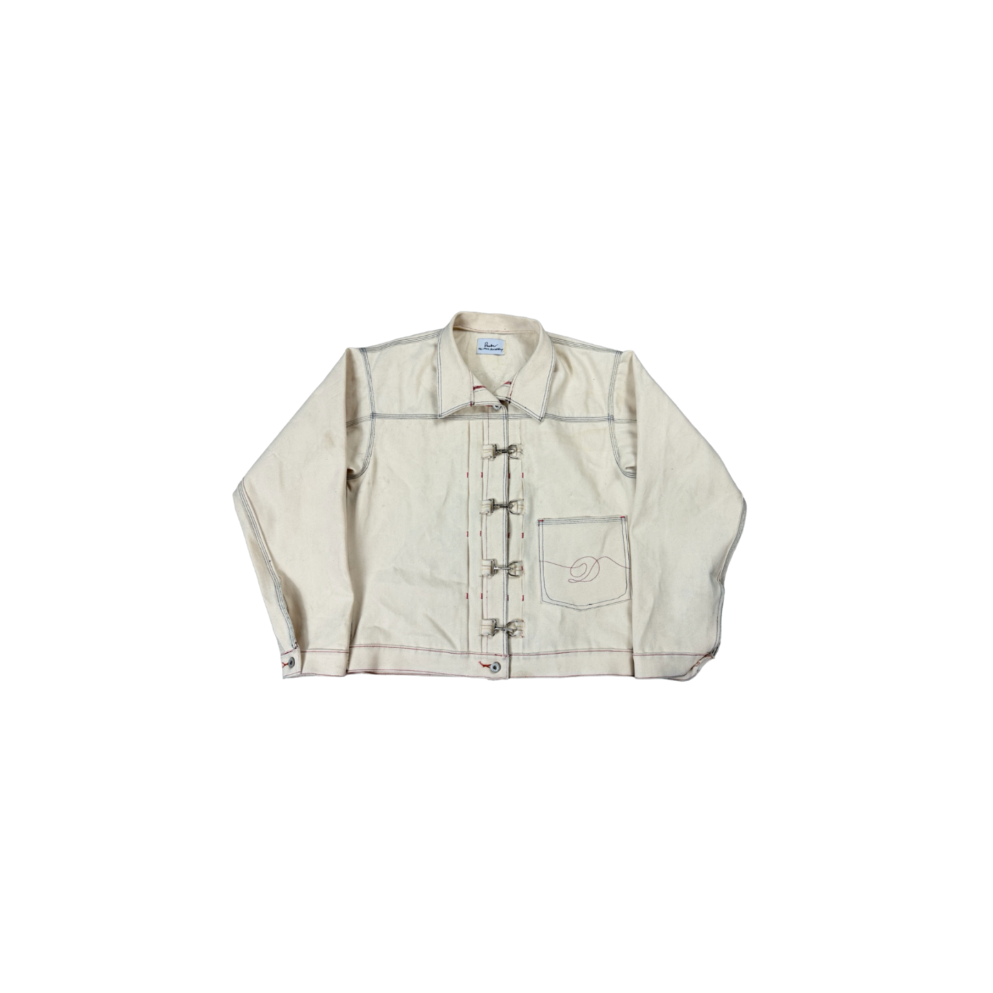 tender co テンダー fireman jacket wattle 2 Fireman Jacket 15.5oz Natural White Denim | Handmade in Denver