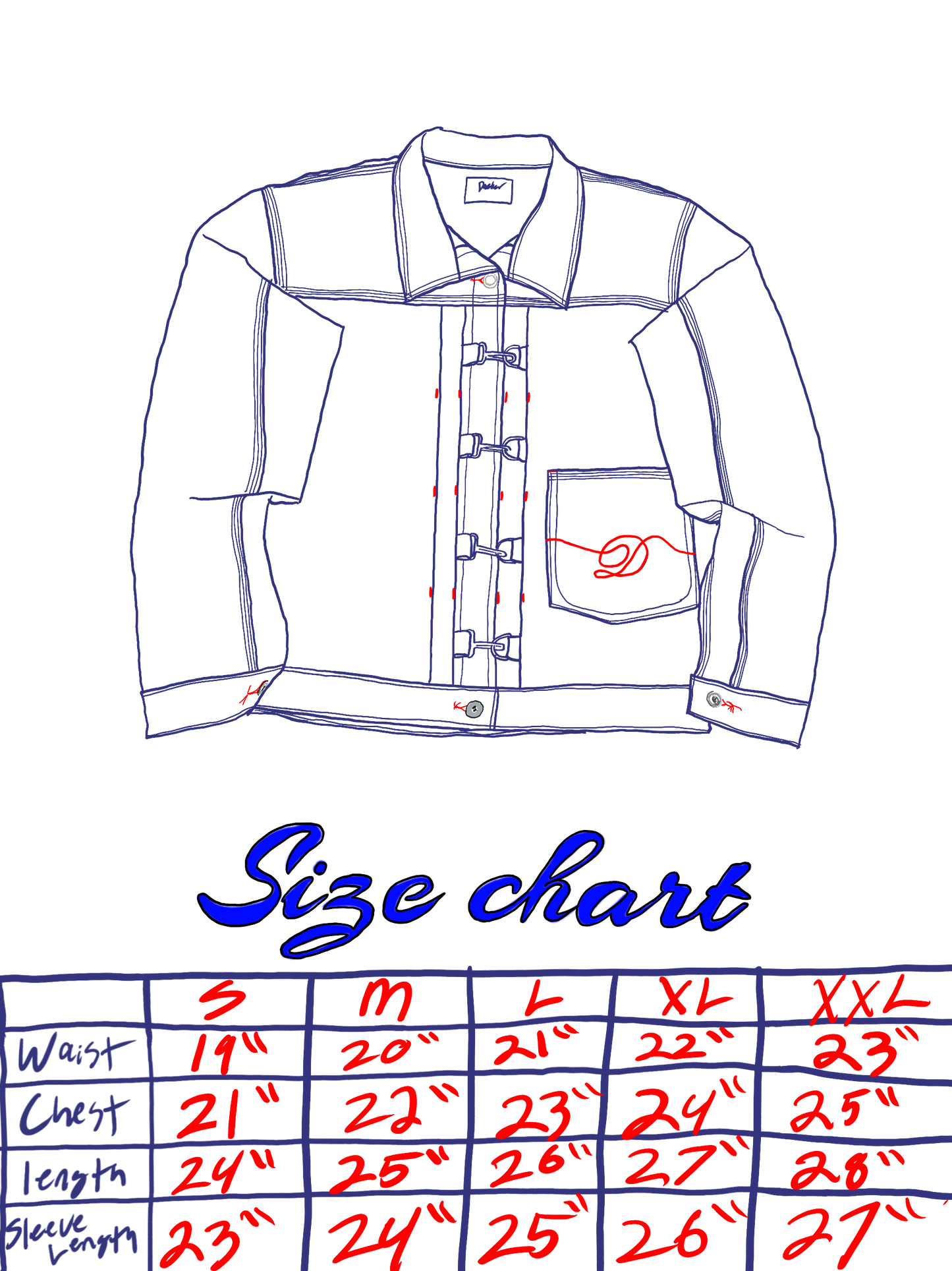 Fireman Jacket (White)