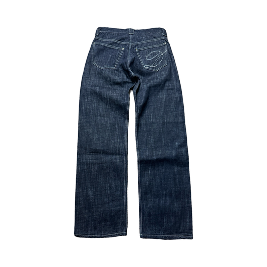 Cut and Sew DC501 Denim Jeans 11.5 Oz Barakuda Blu 31x32