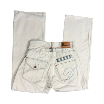 Fireman Jeans (White)