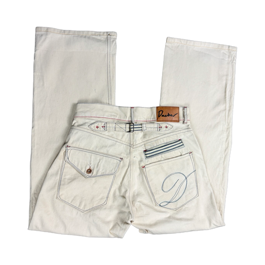 Fireman Jeans 15 Oz White Cone Denim