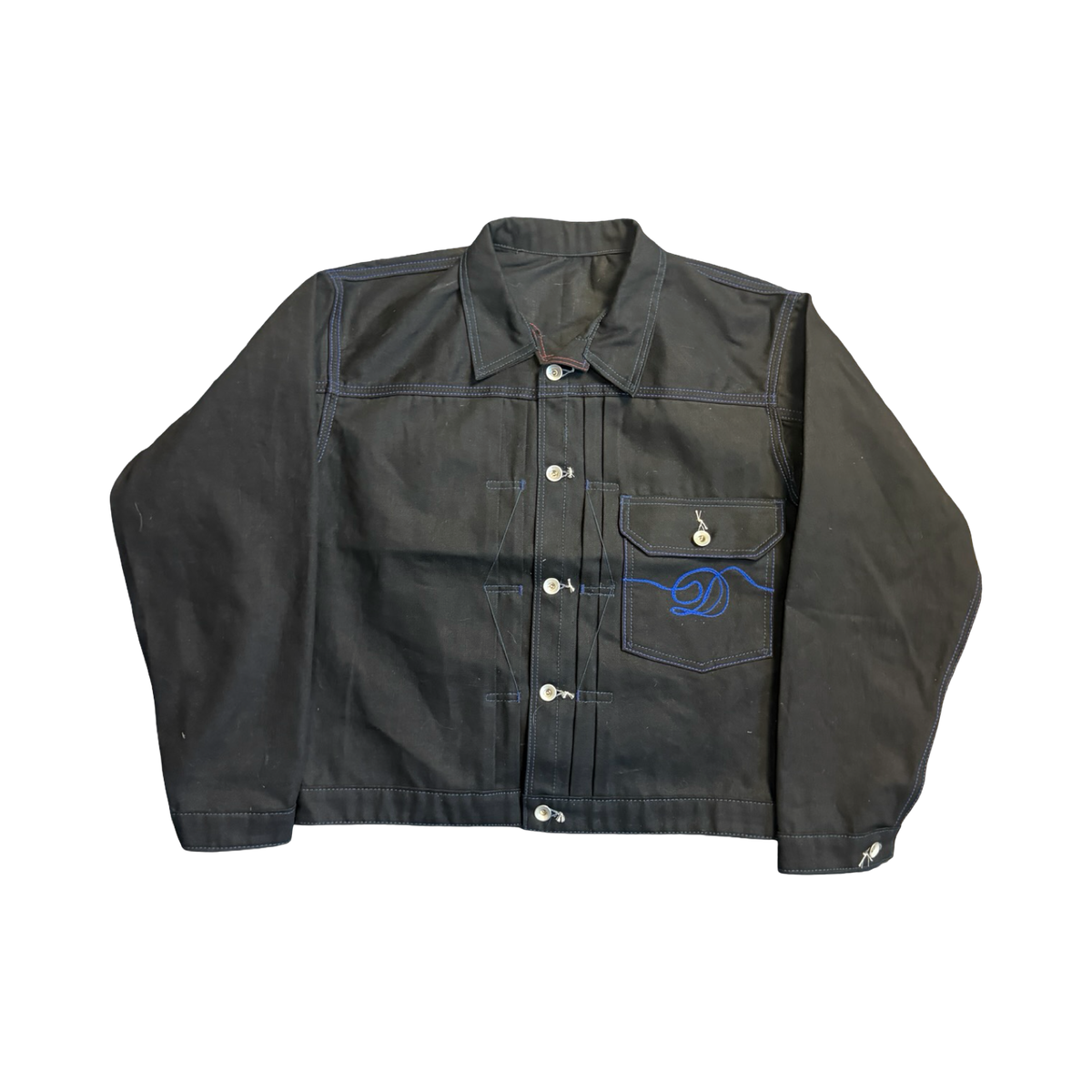 TYPE 1 BLACK DENIM JACKET SAMPLE (40)