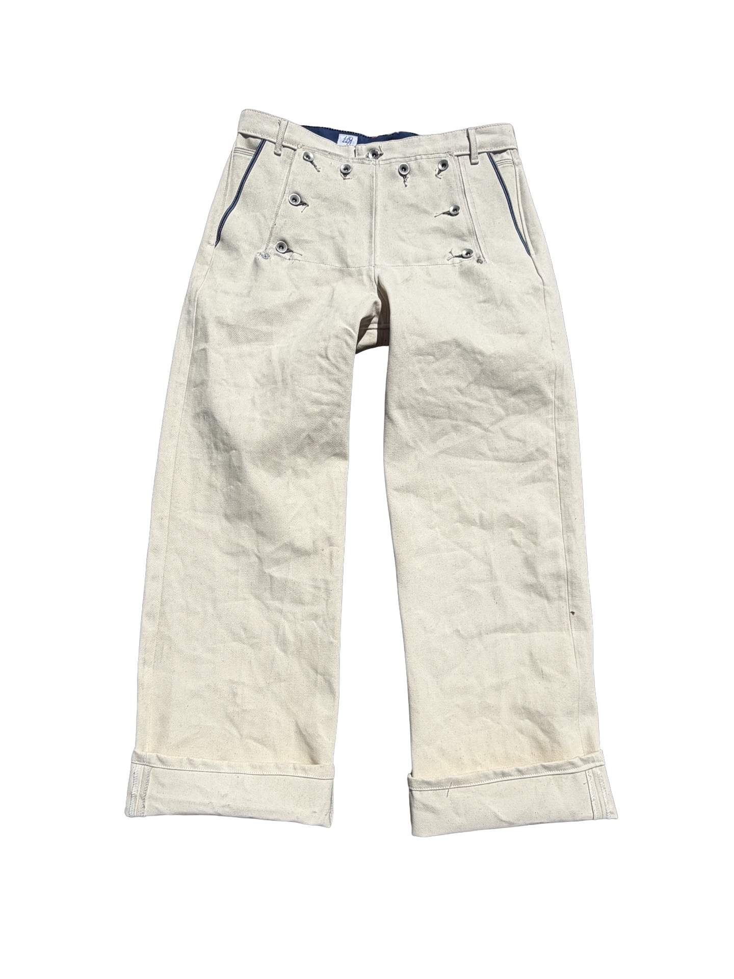 Drop Front Sailor Jeans