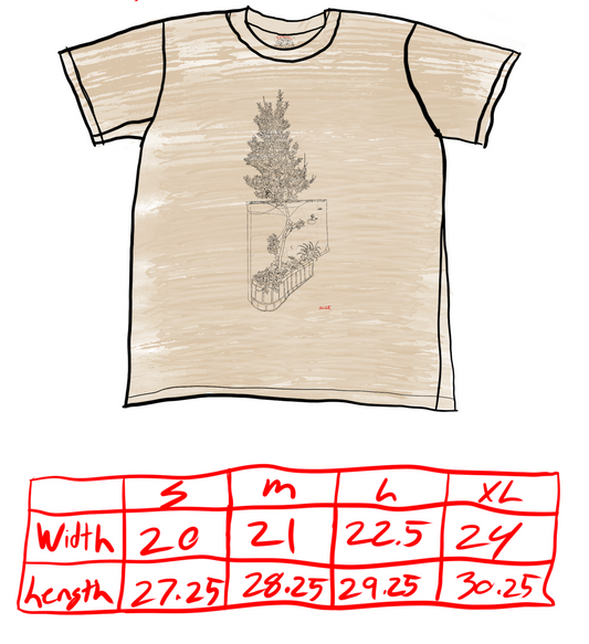 4.5 Oz Garden Slub Tee