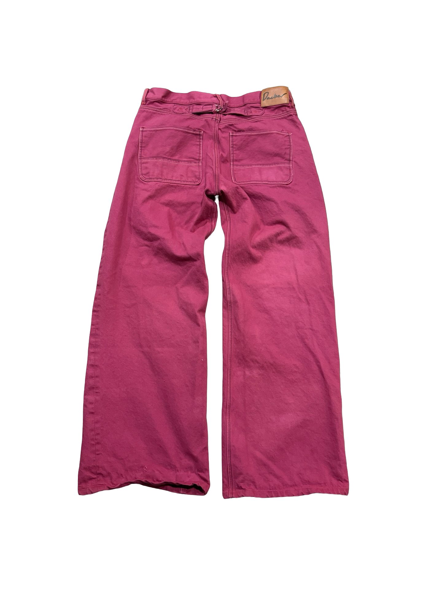 Overdyed Staple Jeans (Pink) 36x32