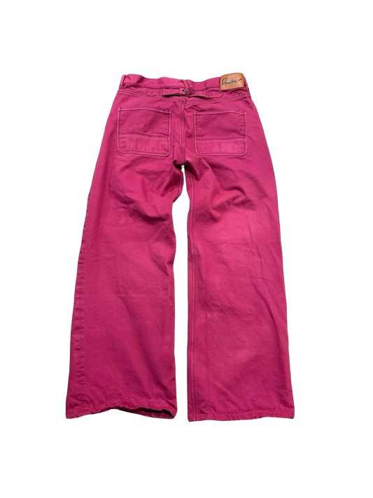 Overdyed Staple Jeans (Pink) 36x32