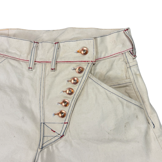 Fireman Jeans 15 Oz White Cone Denim