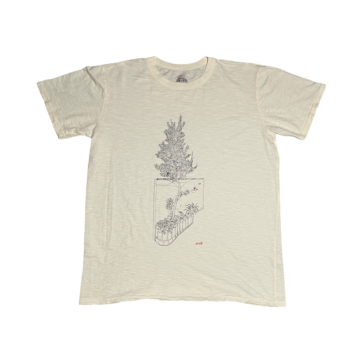 4.5 Oz Garden Slub Tee