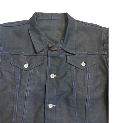 TYPE 3 TRUCKER BLACK DENIM JACKET SAMPLE (40)