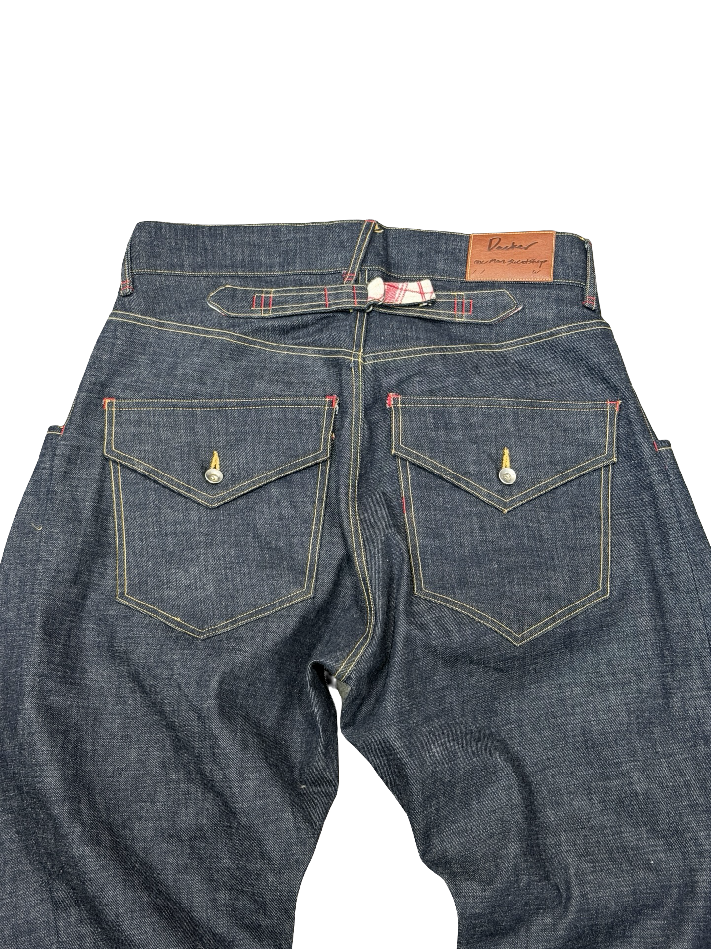 Baggy Selvedge Pleat Jeans 34”