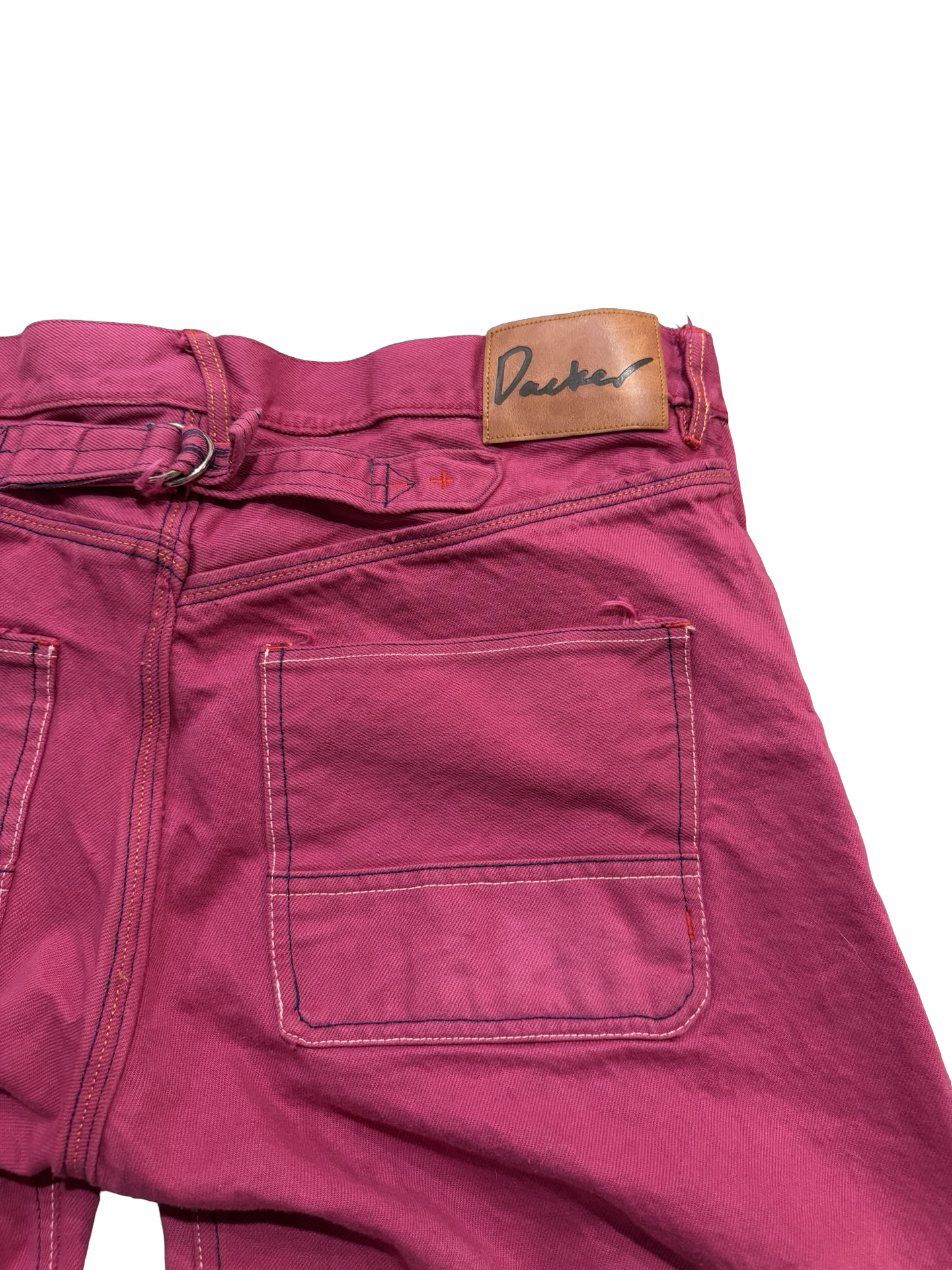 Overdyed Staple Jeans (Pink) 36x32
