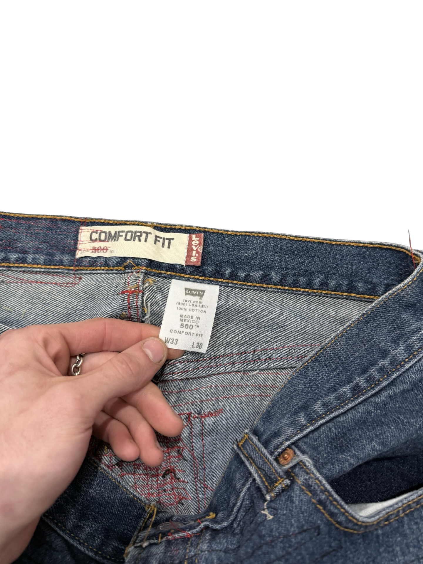 Levi’s 560 Patchwork Shorts 33”