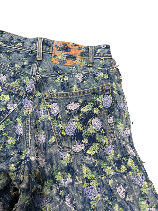 Levi’s 550 Floral Patchwork Jeans 30x32
