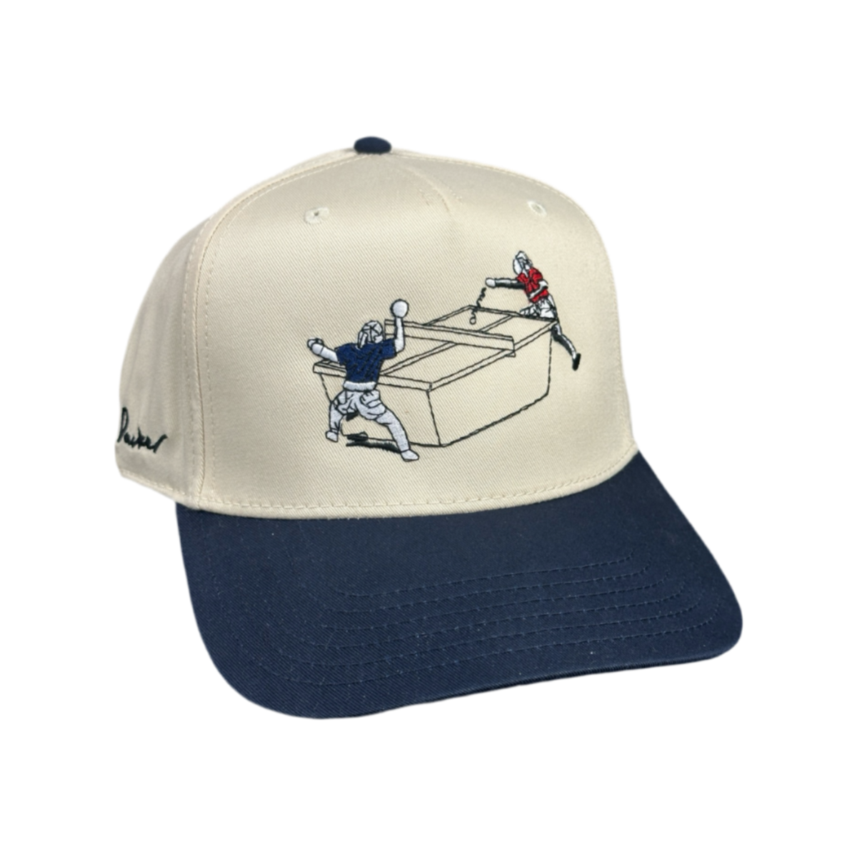Daeker Table Tennis Embroidered Cap