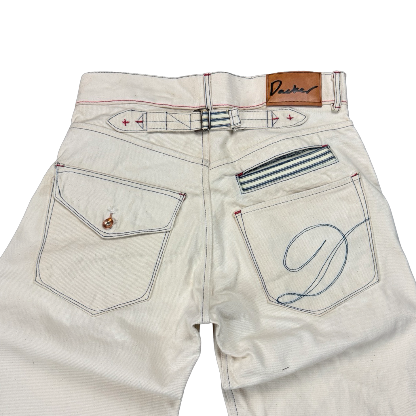 Fireman Jeans 15 Oz White Cone Denim