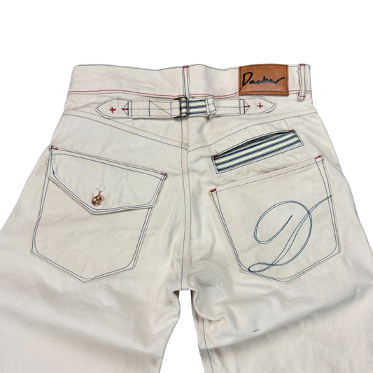 Fireman Jeans 15 Oz White Cone Denim