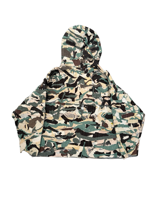 Patchwork Hoodie “sandstorm” XL