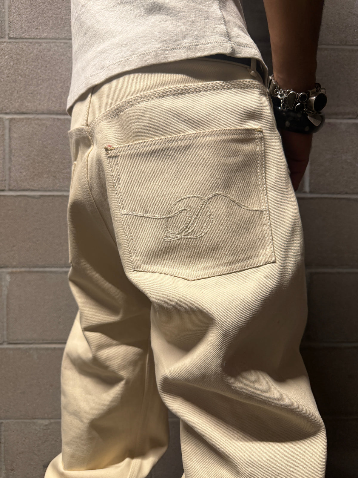 Finale Jeans White (Sample 1) 32x35