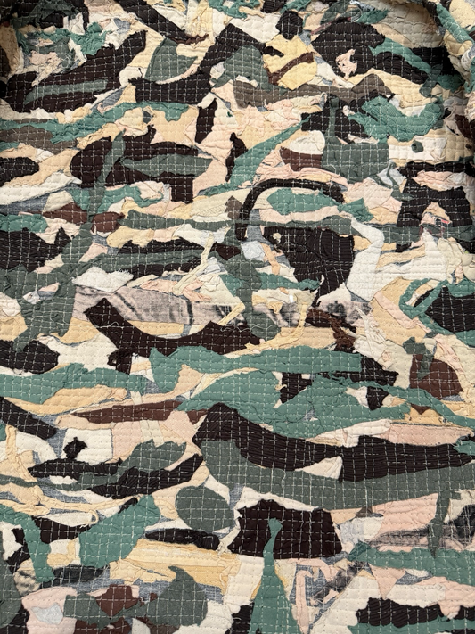 Patchwork Hoodie “sandstorm” XL