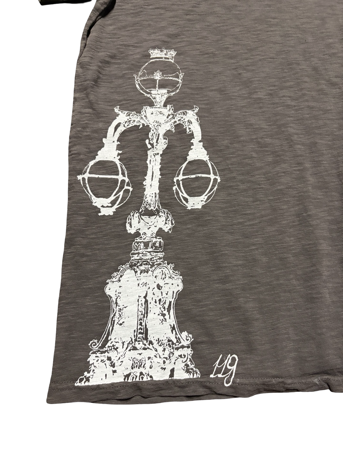 Emperors Lamp 4 Oz Slub Tee - Black (G&J X Daeker)