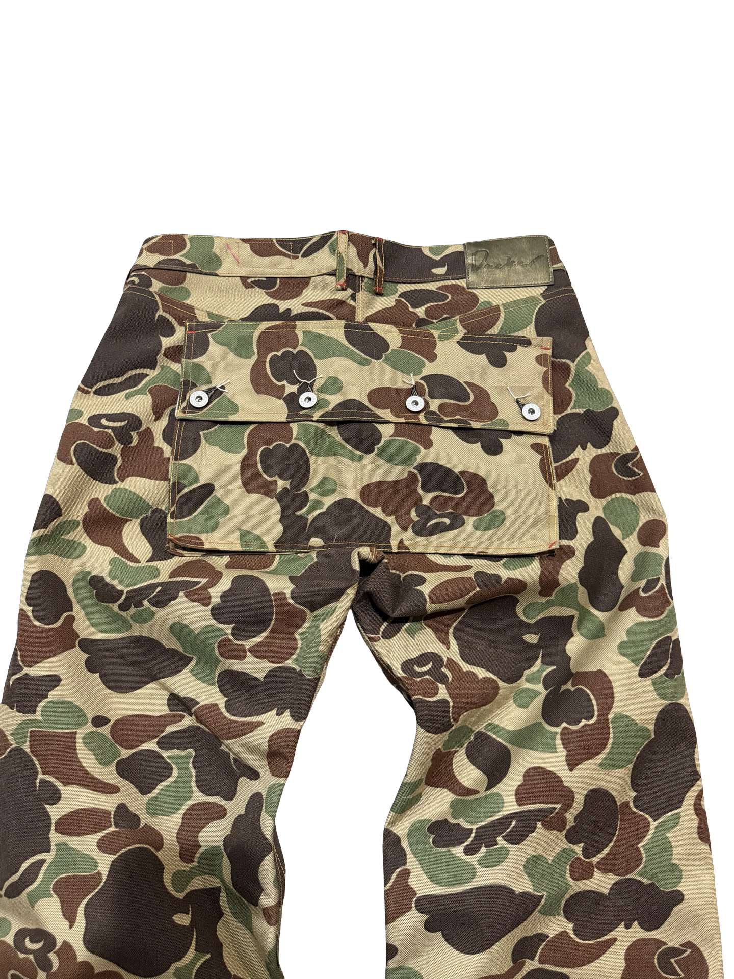 Camo Drop Front Military Jean 32”