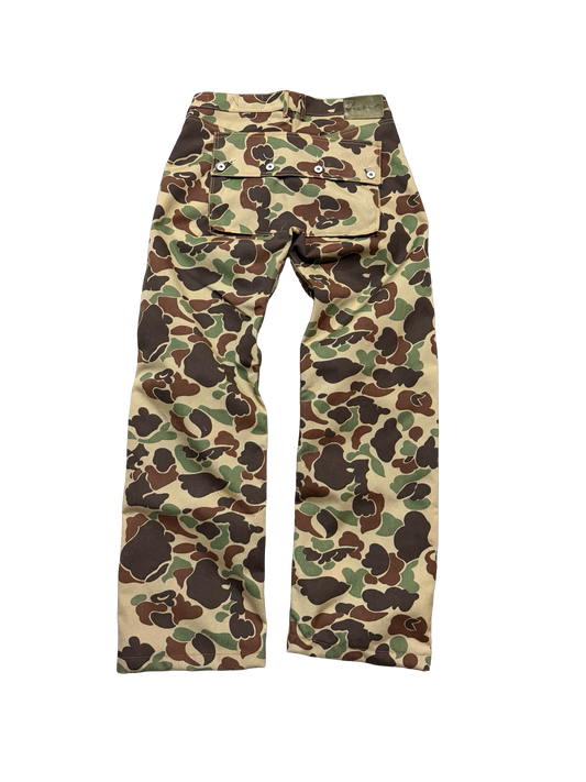Camo Drop Front Military Jean 32”
