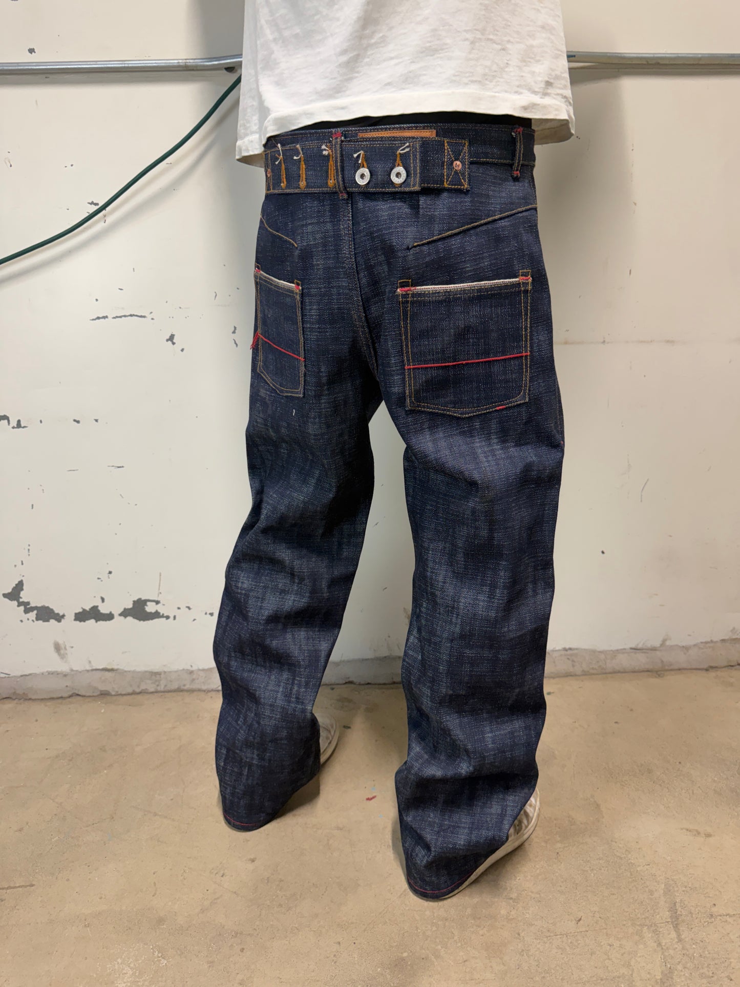 Slub Engineer Jeans (18 oz selvedge)