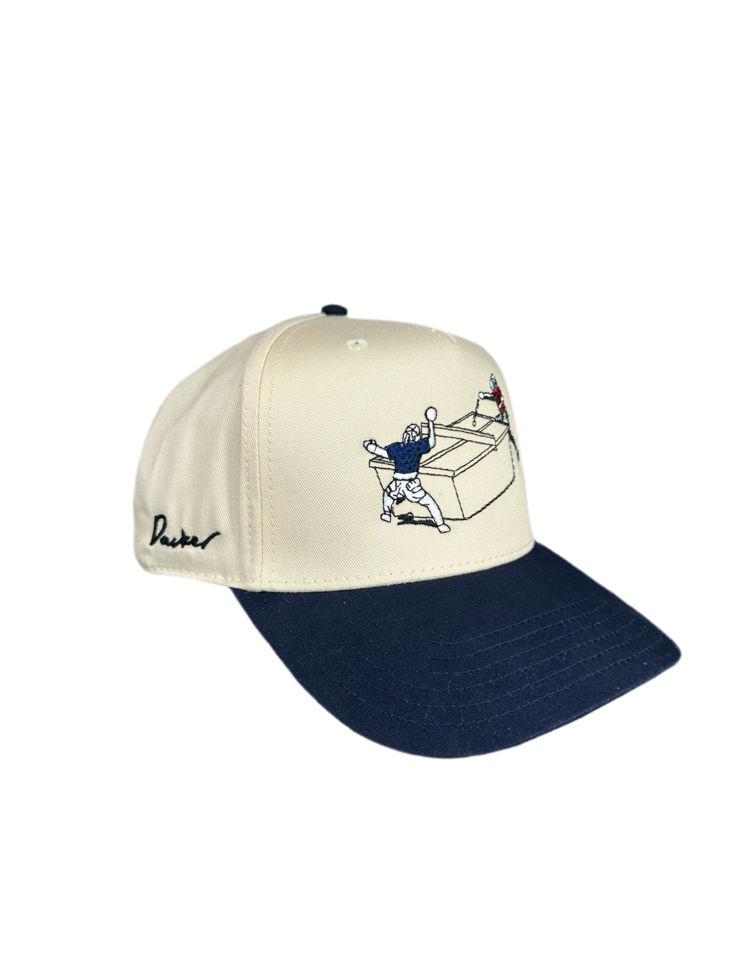 Daeker Table Tennis Embroidered Cap