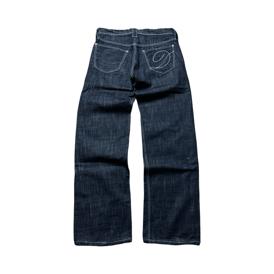 Cut and Sew DC501 Denim Jeans 11.5 Oz Barakuda Blu 34x31