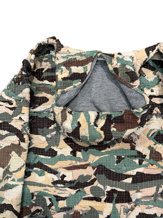 Patchwork Hoodie “sandstorm” XL