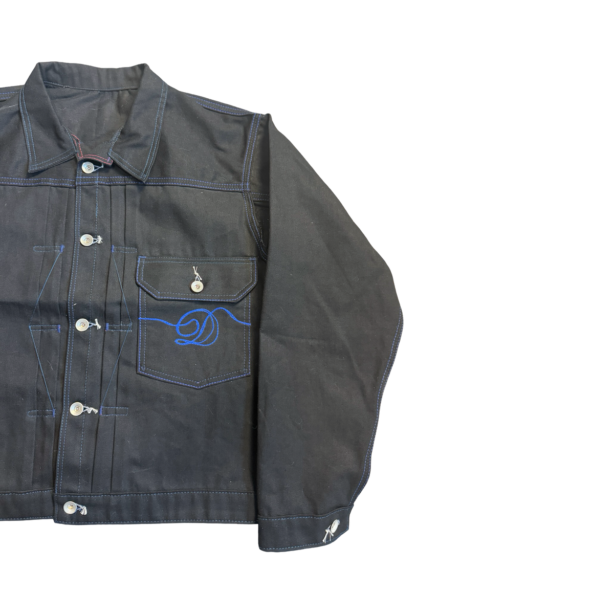 TYPE 1 BLACK DENIM JACKET SAMPLE (40)