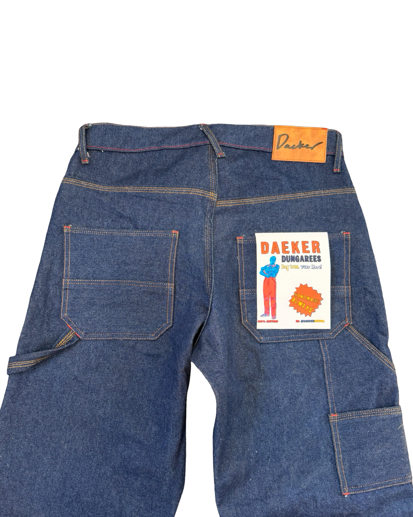 Broken Twill Daeker Dungaree Carpenter Jeans
