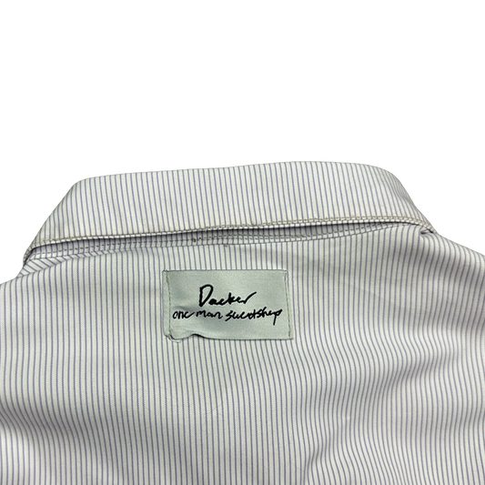 Pleated Button-up Shirt