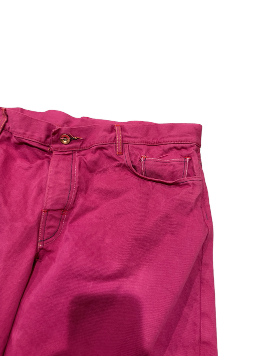 Overdyed Staple Jeans (Pink) 36x32