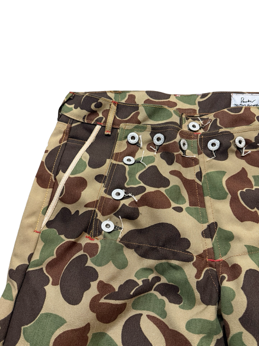 Camo Drop Front Military Jean 32”