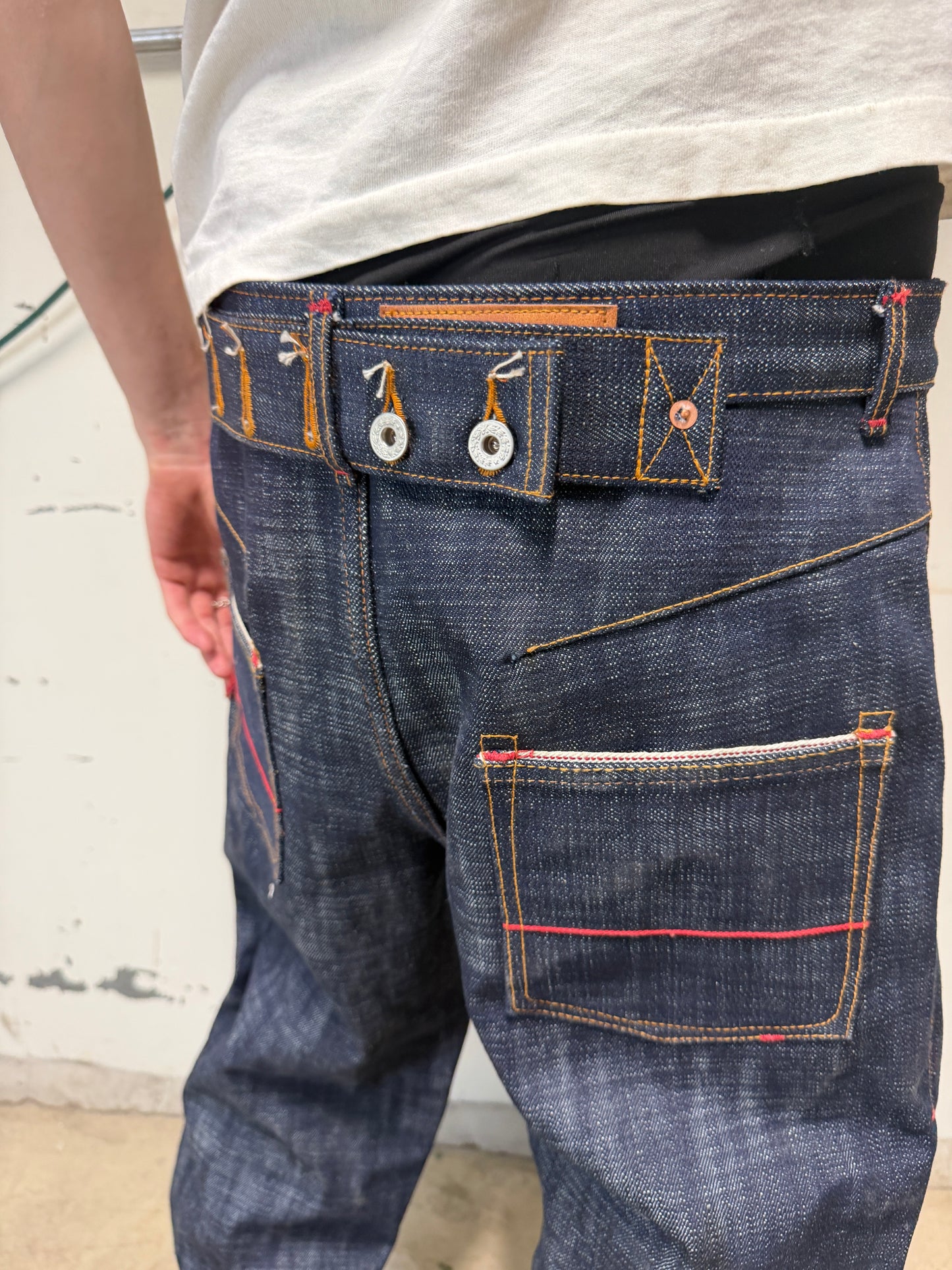 Slub Engineer Jeans (18 oz selvedge)