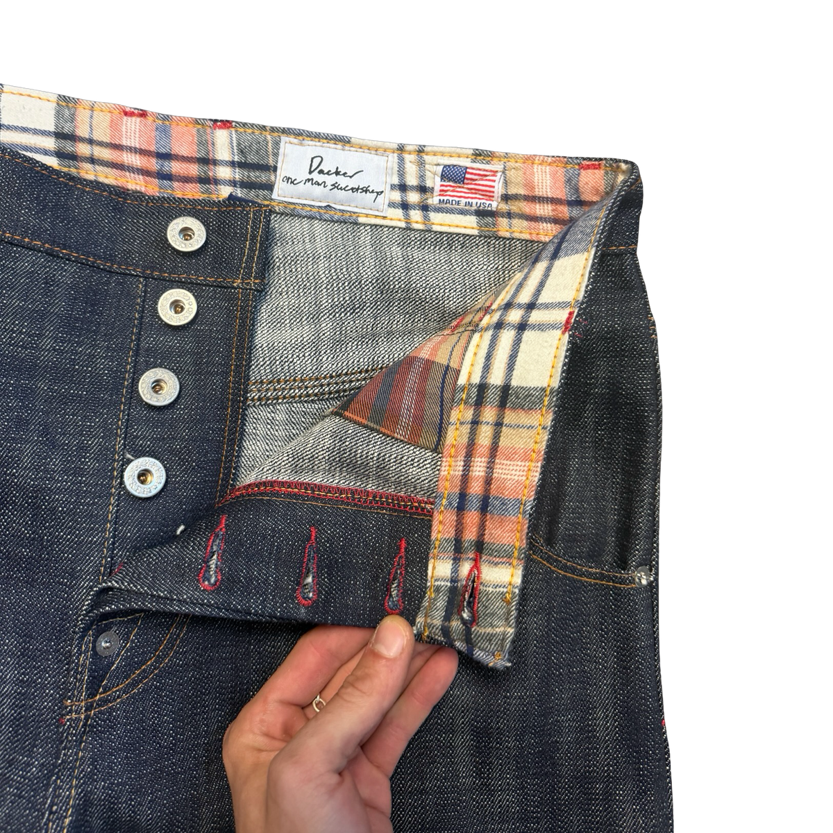 LIKELIHOOD SELVEDGE JEANS (SAMPLE 1) 36x32