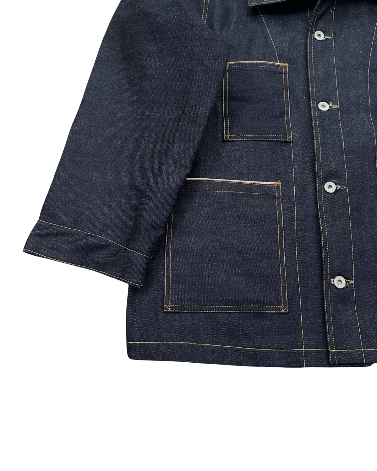 Selvedge Denim Chore Coat