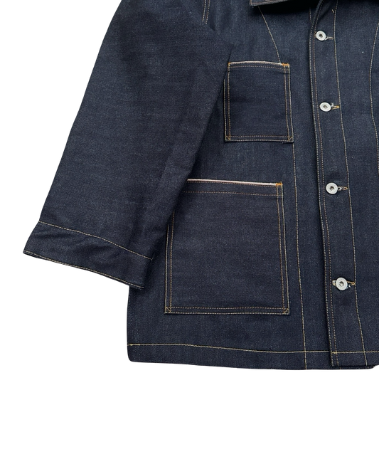 Selvedge Denim Chore Coat 15oz