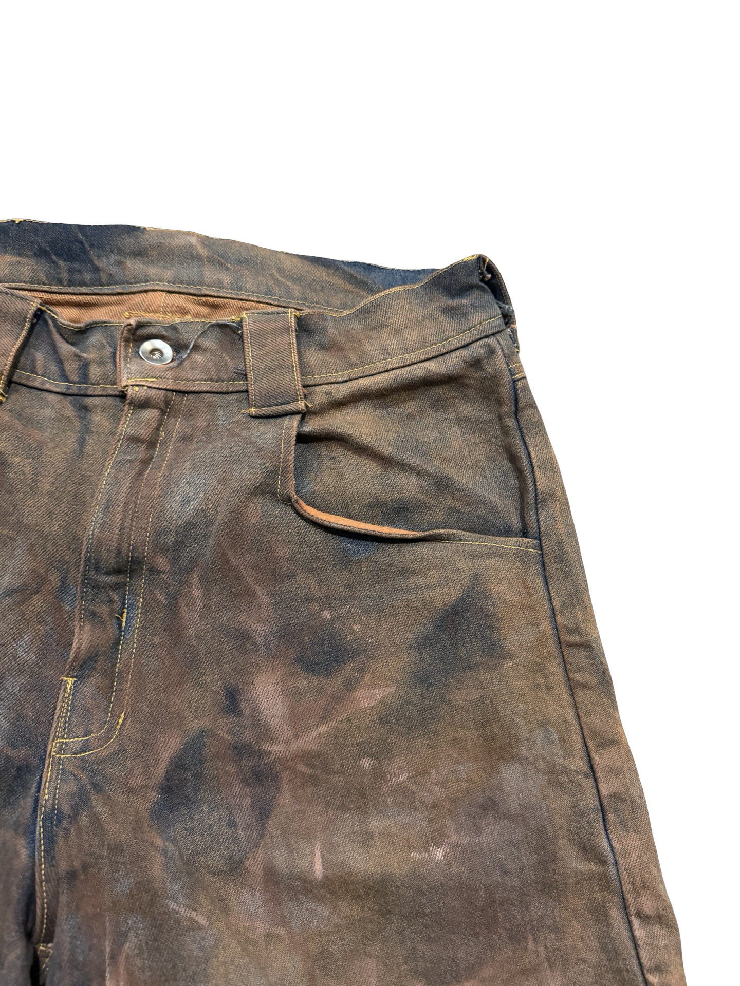 Mud wash Denim Shorts 32”