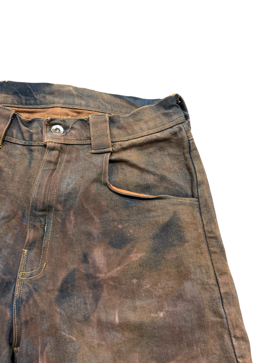 Mud wash Denim Shorts 32”