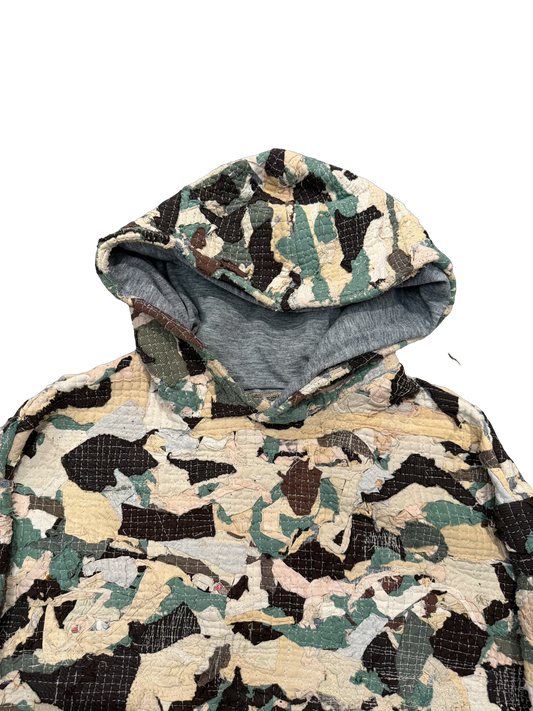 Patchwork Hoodie “sandstorm” XL