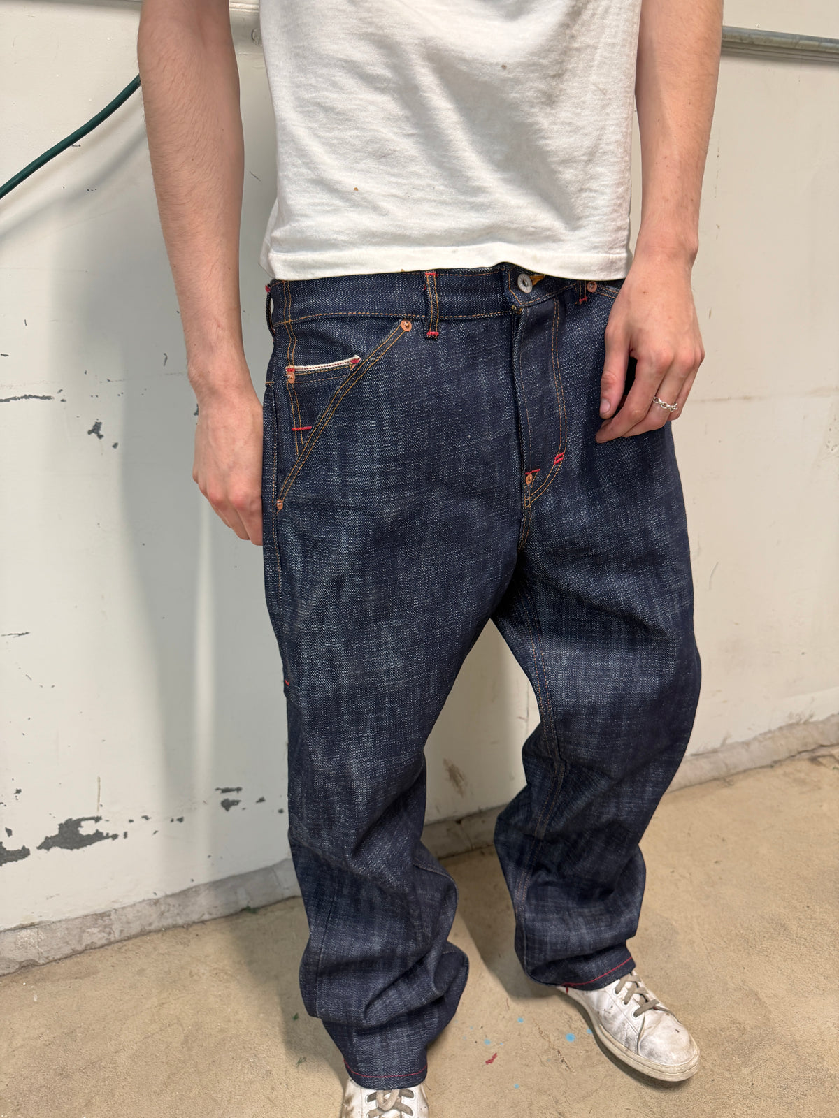 Slub Engineer Jeans (18 oz selvedge)